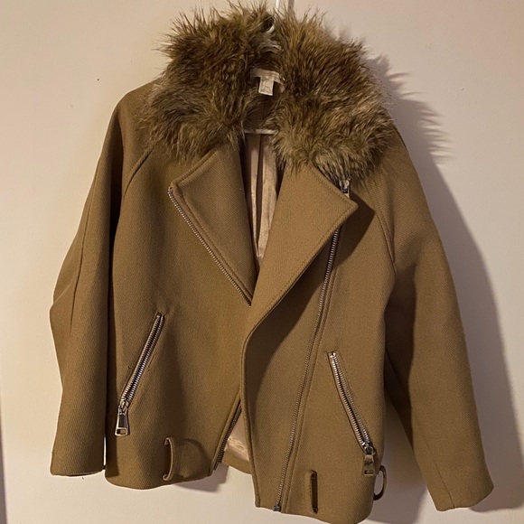 H&M Camel Coat - Picture 1 of 4